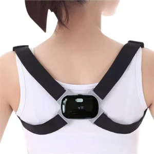 Smart Posture Corrector Belt – Vibration Sensor Alert for Back & Neck