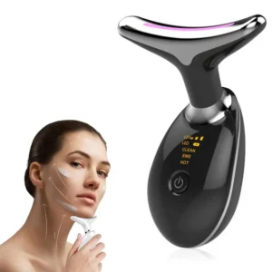 7-Color LED EMS Face & Neck Massager