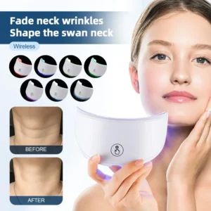 LED Photon Neck Lift Mask – Anti-Wrinkle Skin Tightening & Brightening Neck Beauty Device